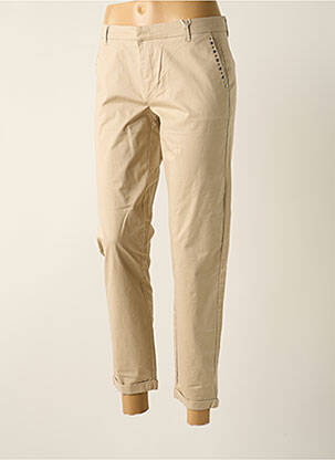 Pantalon 7/8 bej ONLY femeie