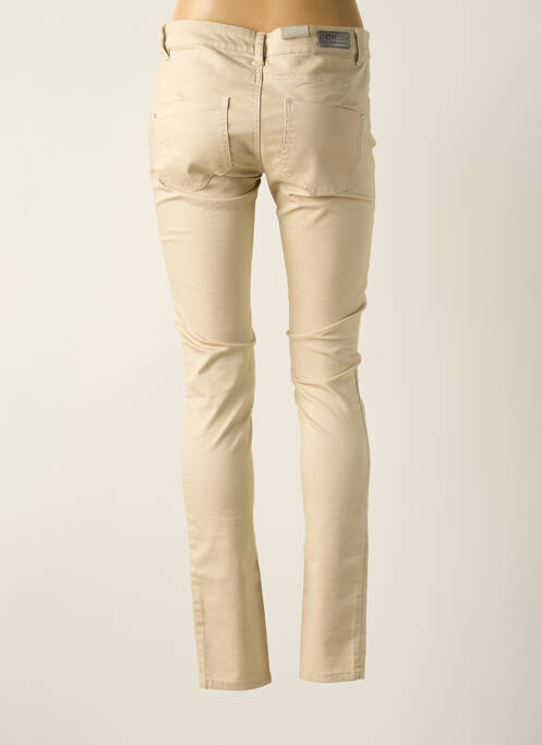 Pantalon slim bej ONLY femeie