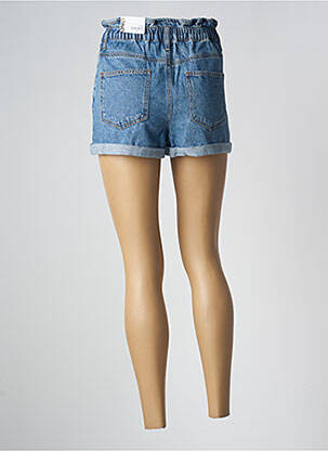 Șort țesătură denim talie înaltă albastru ONLY femeie