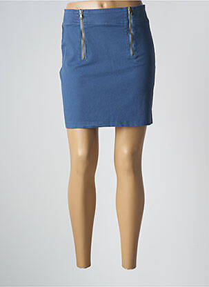 Fustă scurtă albastru PAKO LITTO femeie