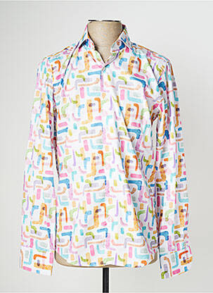 Cămașă cu mâneci lungi alb CARLOS CORDOBA bărbat