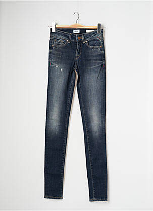 Blugi skinny buzunare albastru ONLY femeie
