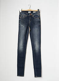 Blugi skinny buzunare albastru ONLY femeie