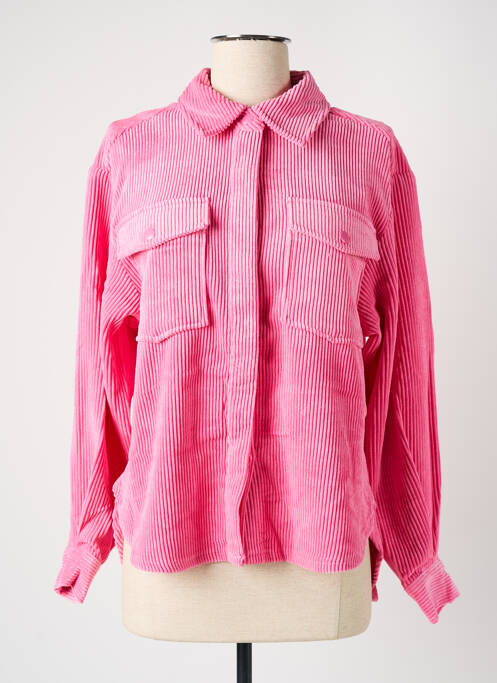 Cămașă roz VERO MODA femeie