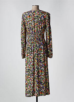 Rochie lungă mâneci lungi mâneci lungi negru B.YOUNG femeie
