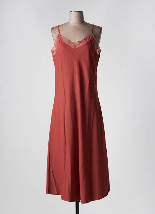 Rochie lungă portocaliu B.YOUNG femeie