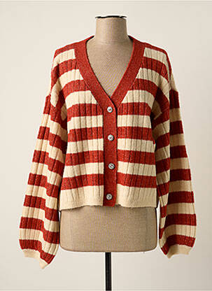 Vestă cu mâneci lungi portocaliu VERO MODA femeie