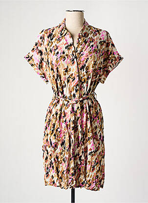 Rochie midi bej VERO MODA femeie