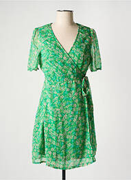 Rochie scurtă mâneci scurte mâneci scurte verde VERO MODA femme