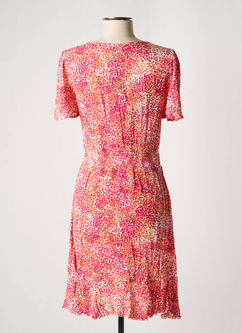 Rochie midi roz VERO MODA femeie