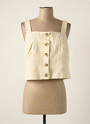 Cămașă bej VERO MODA femeie