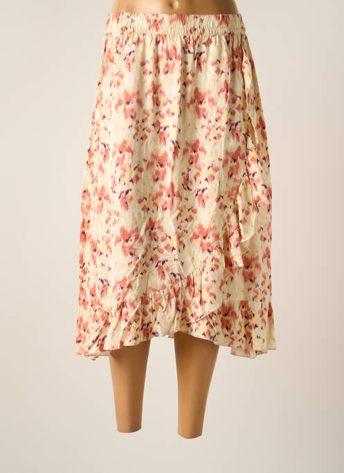 Fustă midi galben B.YOUNG femeie