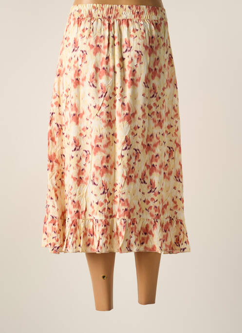 Fustă midi galben B.YOUNG femeie