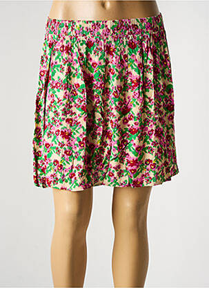 Fustă scurtă bej ICHI femeie