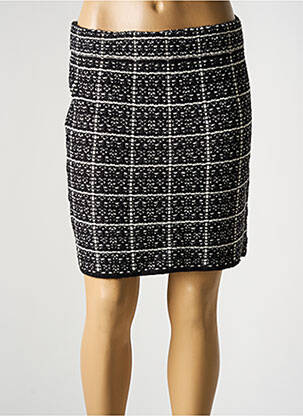 Fustă scurtă croială dreaptă negru VERO MODA femeie