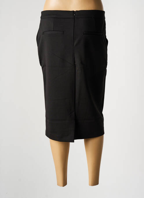 Fustă midi negru ICHI femeie