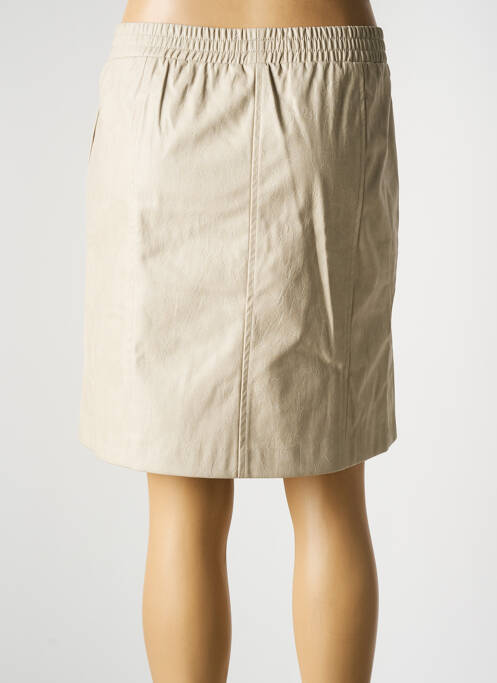 Fustă scurtă bej ICHI femeie