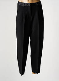 Pantalon drept croială morcov negru VERO MODA femeie