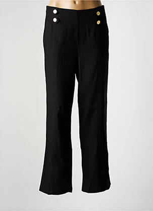 Pantalon drept buzunare negru VERO MODA femeie