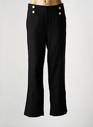 Pantalon drept buzunare negru VERO MODA femeie