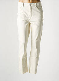 Pantalon slim buzunare bej VERO MODA femeie
