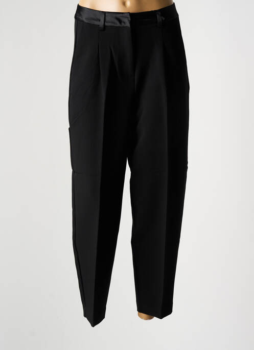 Pantalon drept croială morcov negru VERO MODA femme