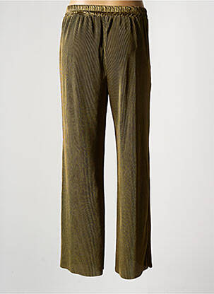 Pantalon larg croială fluidă mărime normală verde VERO MODA femeie