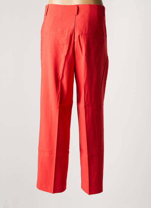 Pantalon drept portocaliu VERO MODA femeie