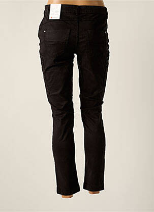 Pantalon 7/8 elasticitate mărime normală negru STREET ONE femeie
