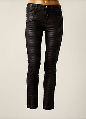 Pantalon slim elasticitate mărime normală negru STREET ONE femeie