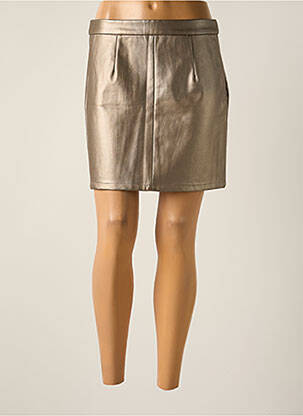 Fustă scurtă maro VERO MODA femeie