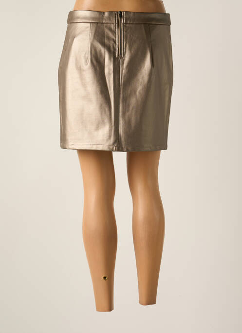 Fustă scurtă maro VERO MODA femeie