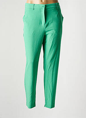 Pantalon drept mărime normală mărime normală verde B.YOUNG femeie