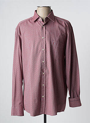 Cămașă cu mâneci lungi roșu JUPITER bărbat