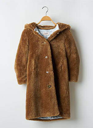 Palton lung maro YVES SALOMON fată