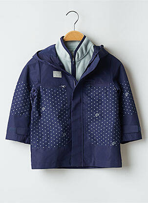 Impermeabil albastru BONTON fată
