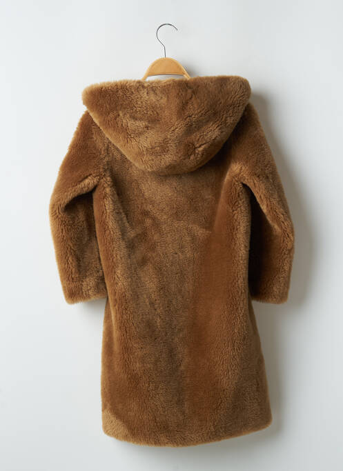 Palton lung maro YVES SALOMON fată