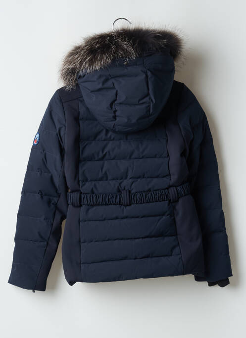 Geacă matlasată albastru YVES SALOMON fată