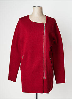 Vestă cu mâneci lungi roșu ESCANDELLE femeie