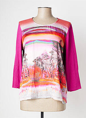 Tricou roz DIANE LAURY femeie