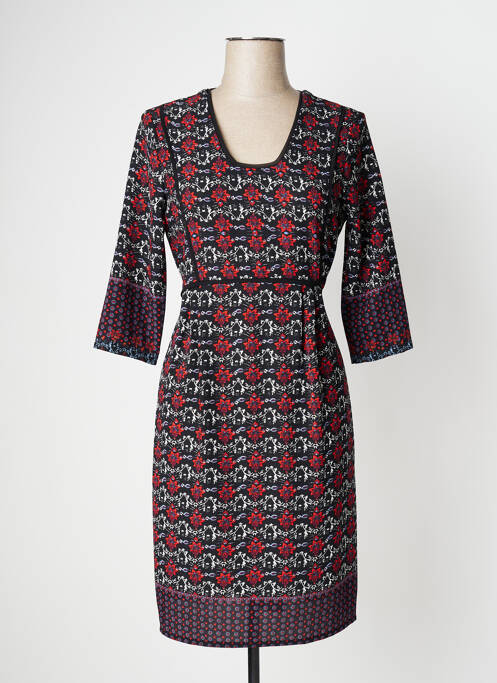 Rochie scurtă negru DOUBLE JEU femeie