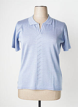 Pulover albastru FIL & MAILLE femeie