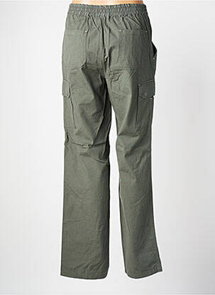 Pantalon cargo talie elastică mărime normală verde ORIGINAL OUTERWEAR femeie