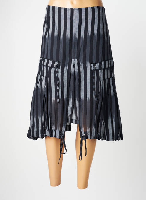 Fustă midi negru TELMAIL femeie