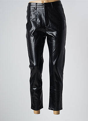 Pantalon slim buzunare negru DAPHNEA femeie