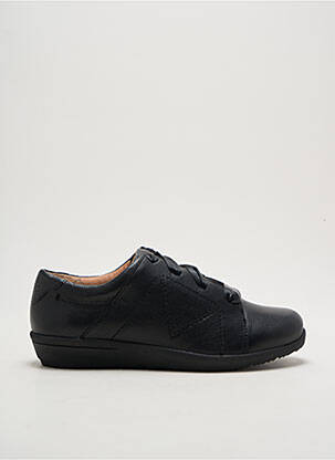 Adidași material neted toc plat până la 3 cm negru VIONIC femeie