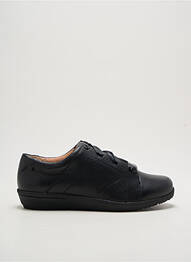 Adidași material neted toc plat până la 3 cm negru VIONIC femme