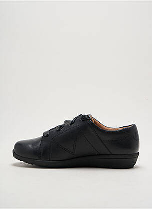 Adidași material neted toc plat până la 3 cm negru VIONIC femeie