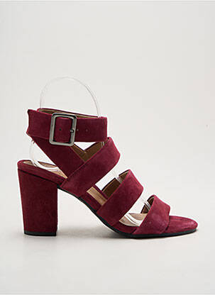 Sandale/pantofi decupați toc pătrat toc de 4 la 6 cm violet VIONIC femeie