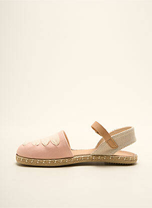 Espadrile vârf rotund vârf rotund roz CONGUITOS fată